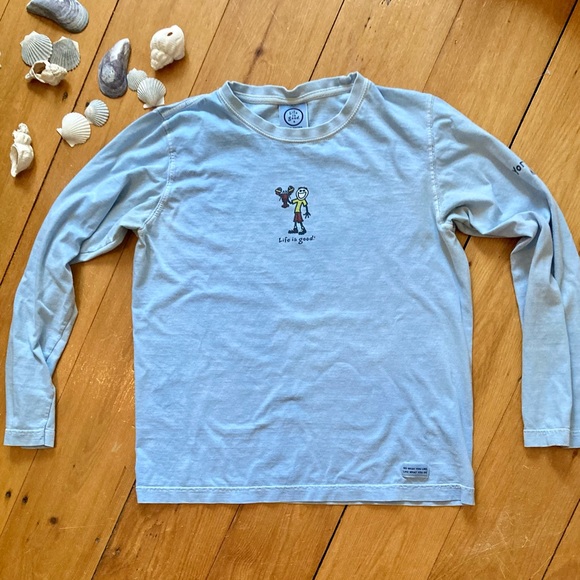 life is good lobster shirt